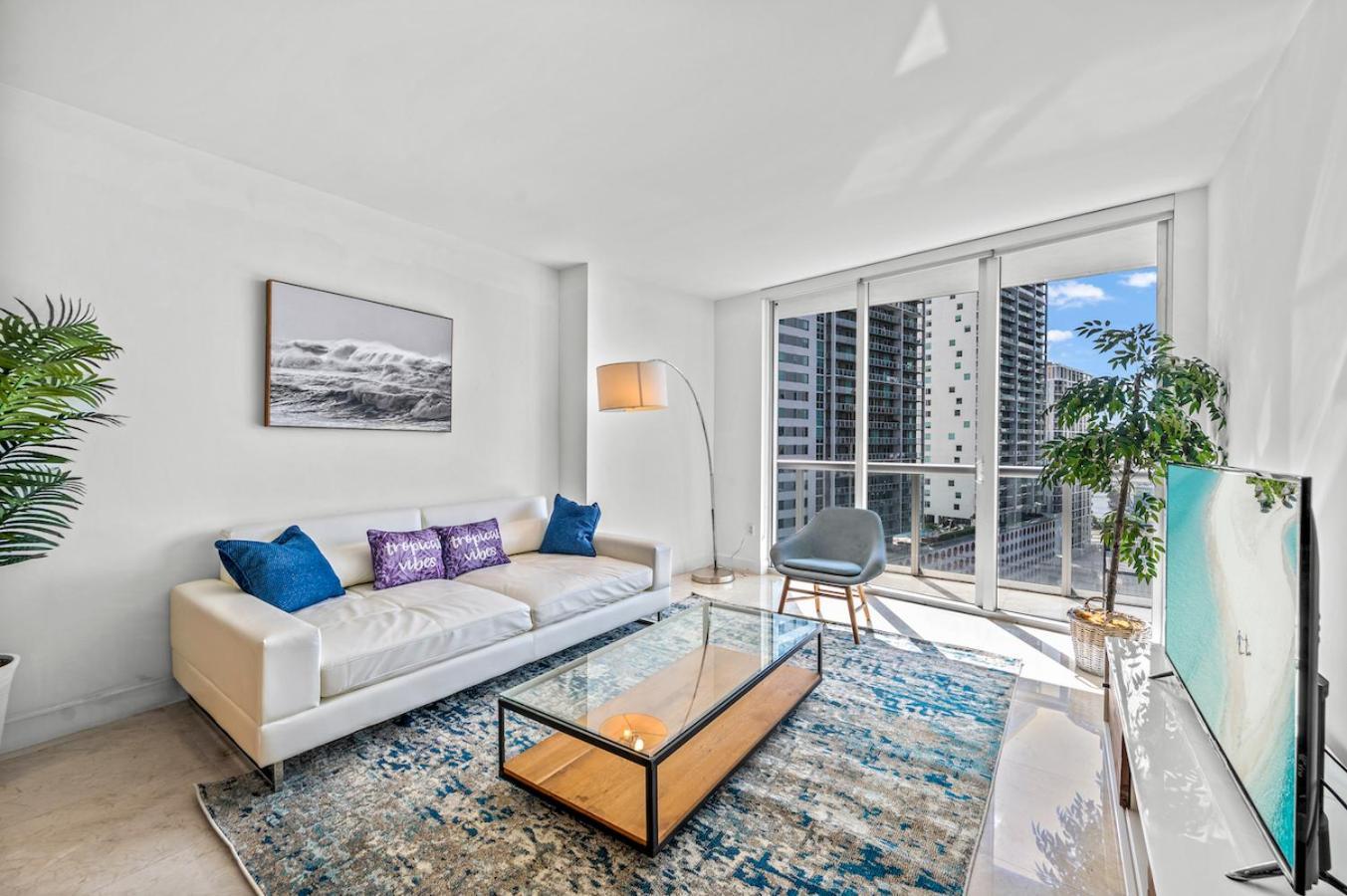 *W Icon Brickell- Luxury 2Br Highrise Corner Condo** Miami Esterno foto