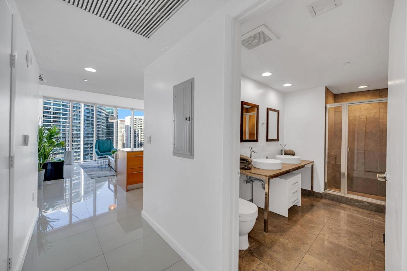 *W Icon Brickell- Luxury 2Br Highrise Corner Condo** Miami Esterno foto