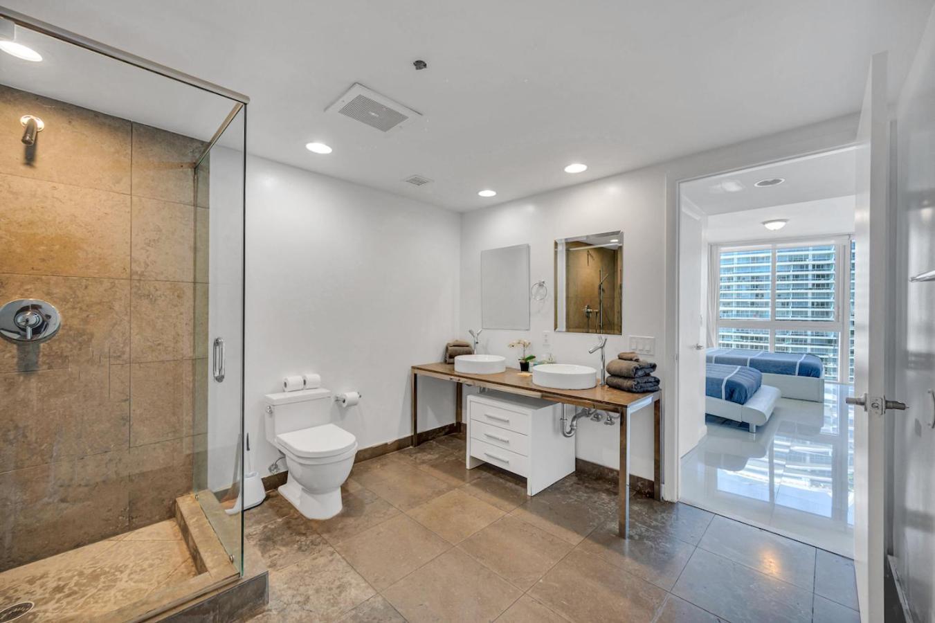 *W Icon Brickell- Luxury 2Br Highrise Corner Condo** Miami Esterno foto